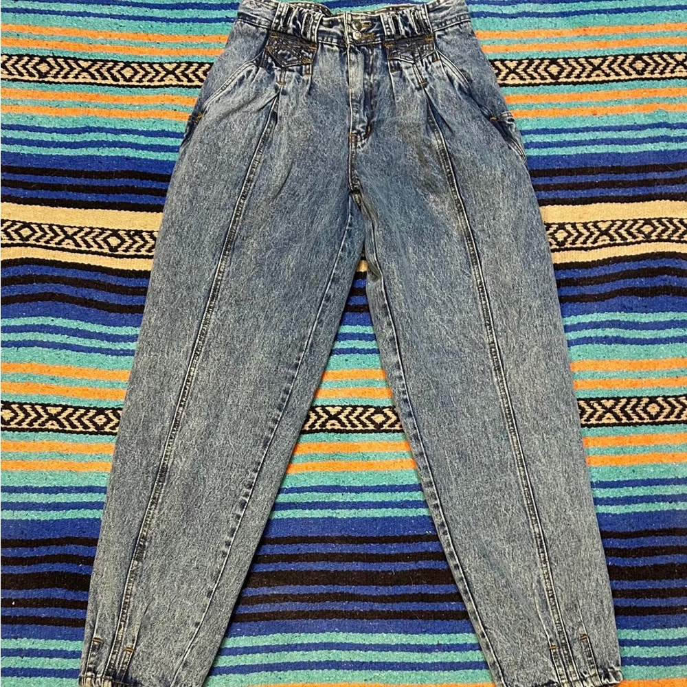 Bugle Boy Women's High Rise Jeans - Blue size 28